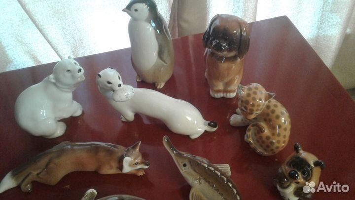 Фарфоровые статуэтки лфз