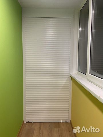 Шкаф с рольставнями на балкон по вашим размерам