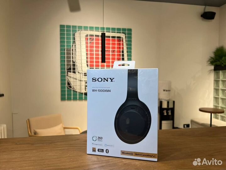 Беспроводные наушники Sony WH-1000XM4 Black