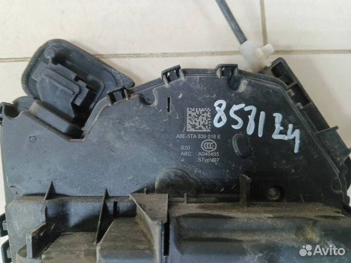 Замок двери задней правой Skoda Octavia A7 2013