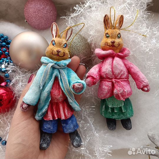 Ватные игрушки