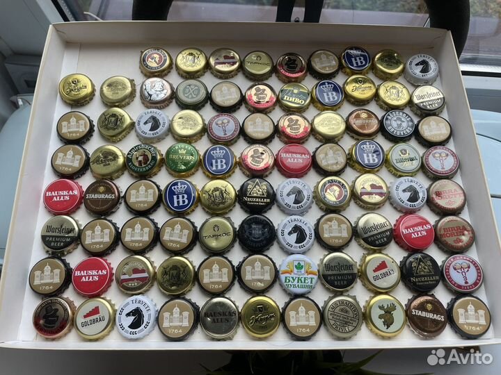 Коллекция пивных крышек