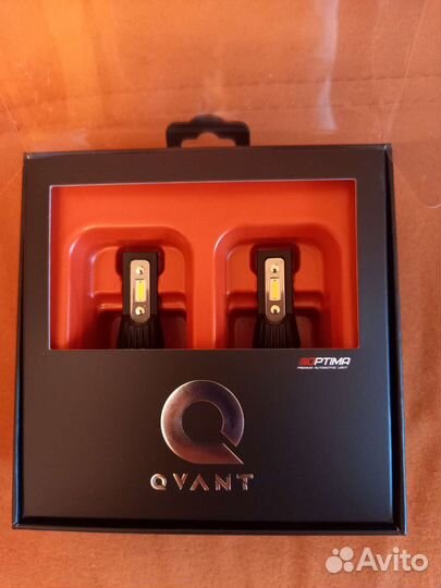 Лапмы Светодиодные optima LED qvant H7, H11,H4