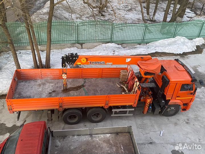 КАМАЗ 65115 с КМУ, 2021