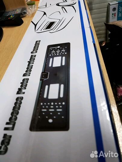 Рамка на номер с камерой