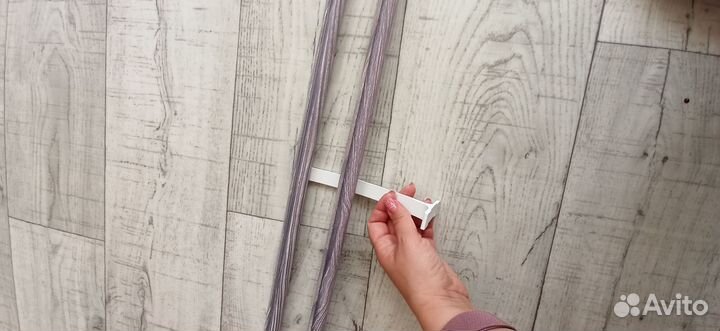 Карнизы для штор двухрядный настенный