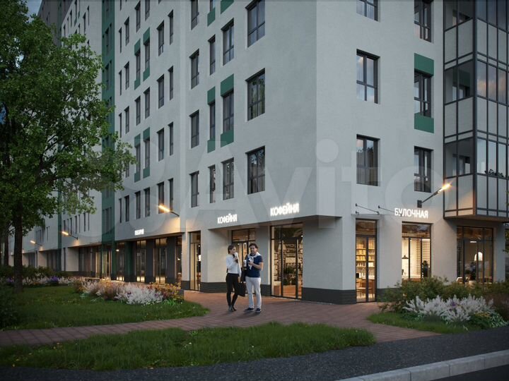 2-к. квартира, 52 м², 7/12 эт.