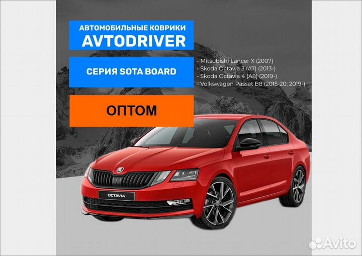 Автомобильные коврики оптом на Шкоду