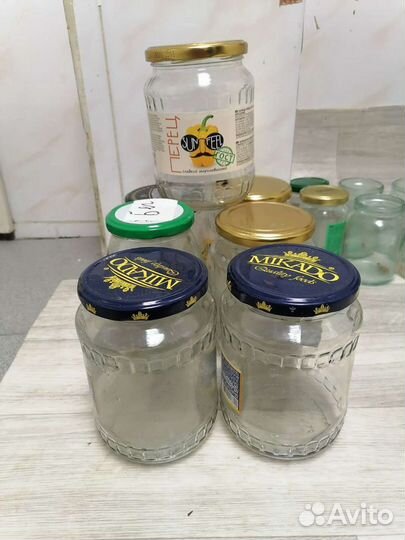 Банки стеклянные с крышками
