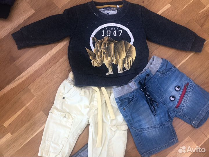Толстовка и 2 шт шортики. 92 размер