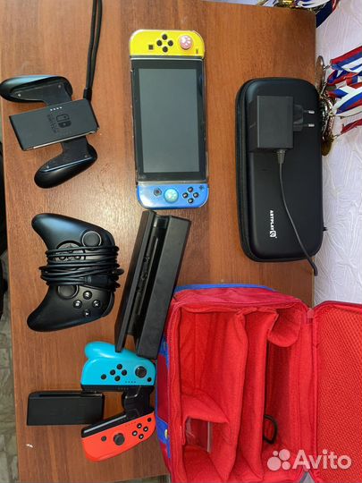Nintendo switch rev 2 fortnite edition (прошитая)