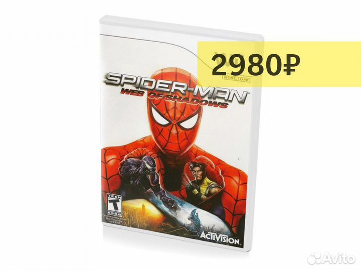 Spider-Man Web of Shadows, б/у, английский (Wii)