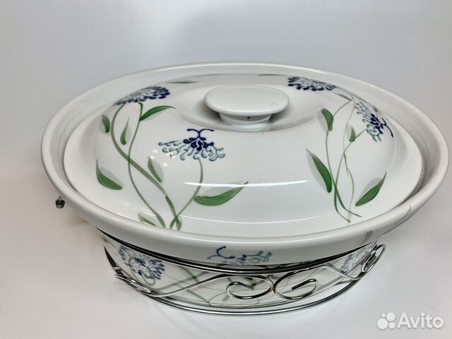 Утятница с крышкой супница керамическая новая купить в Мытищах с ...