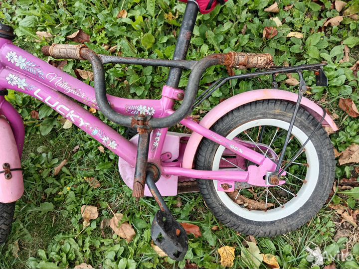 Детский трехколесный велосипед бу