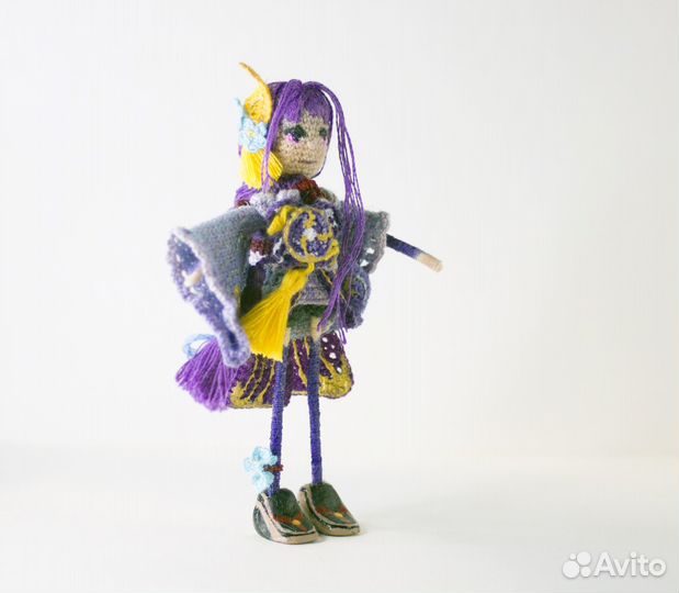 Райдэн геншин импакт. Ручная работа, крючком