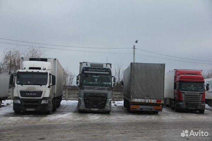 Грузоперевозки межгород по росссии от 300км