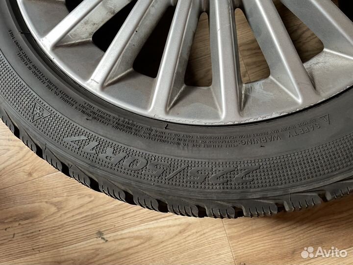 Колеса в сборе для mercedes c-class оригинал r17