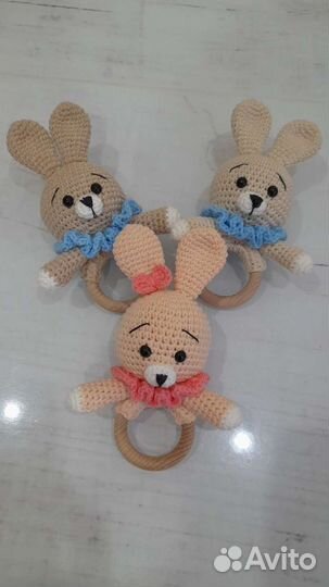 Вязаные погремушки