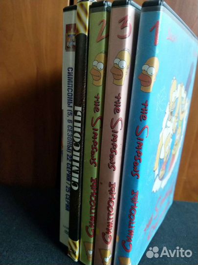Симпсоны. Мультсериал на 5 DVD дисках