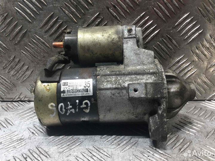 Стартер Mitsubishi Space Wagon md3282; m000t81181 4G63