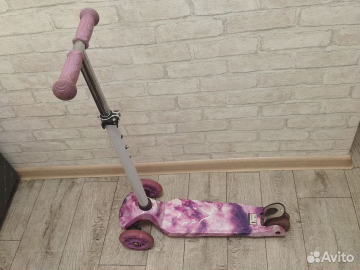 Самокат детский трехколесный бу