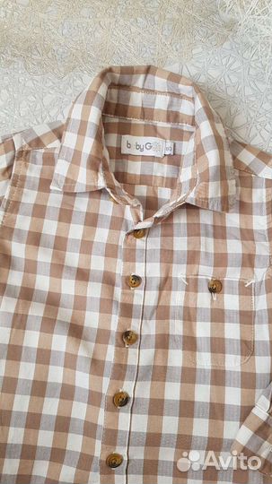 Рубашка и брюки на мальчика 80