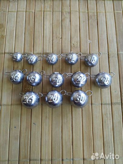 Разборные грузила 