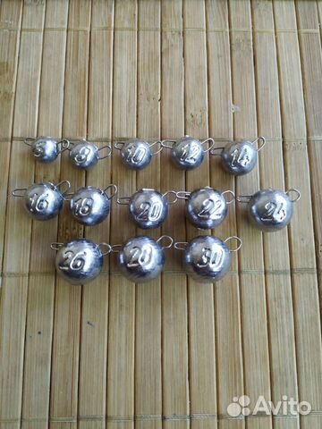 Разборные грузила 