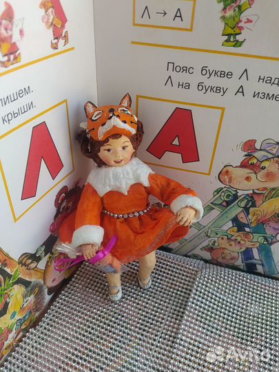 Ватные елочные игрушки