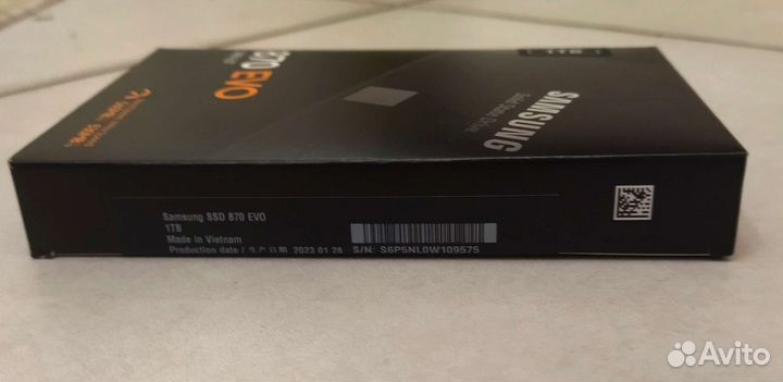 Ssd samsung 870 evo 1tb (новый)