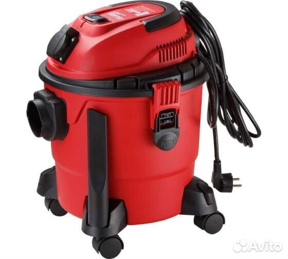 Пылесос wortex VC 2015-1 WS (1300 Вт, 15 л, шланг