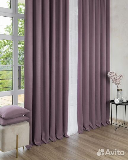 Комплект штор канвас Эдем Античная роза