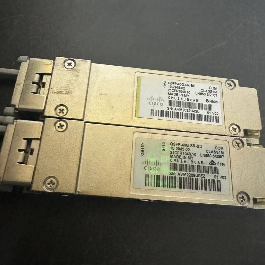 [QSFP-40G-SR-BD] Cisco Бу Оригинал Qsfp-40g-Sr-Bd