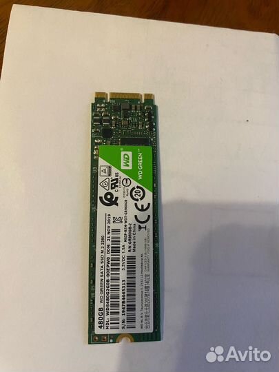 Wd green ssd m2 480 gb