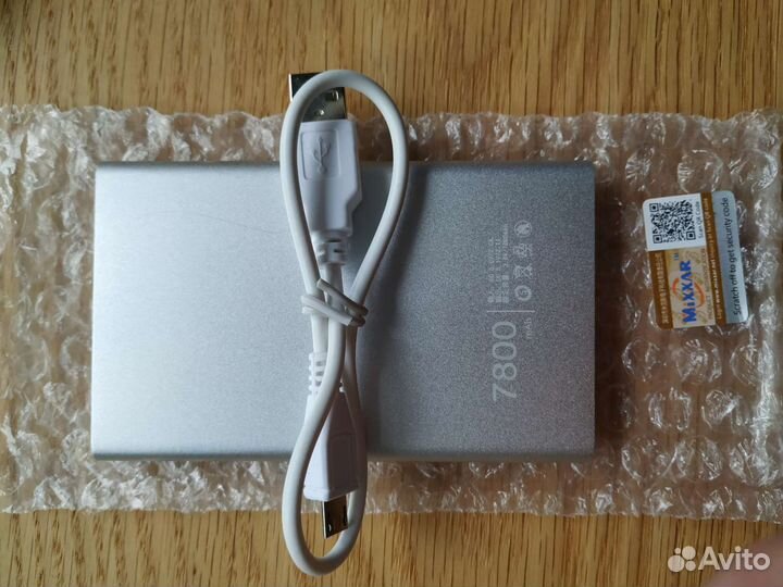 Внешний аккумулятор Power bank 7800 mAh