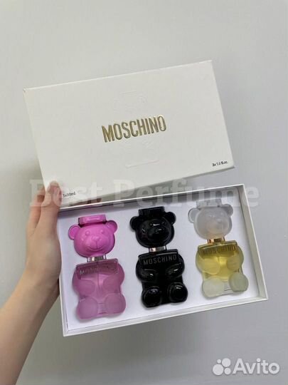 Moschino 3x30ml набор парфюма Москино