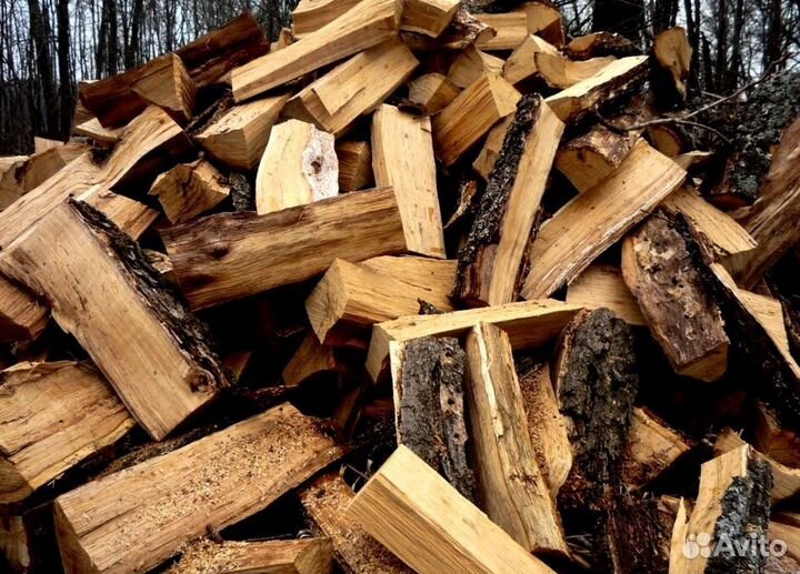 Дрова березовые колотые