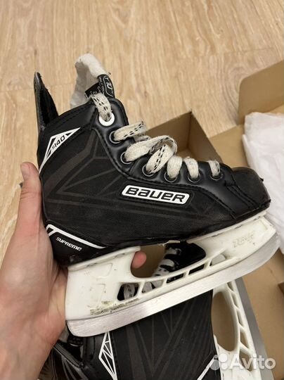 Хоккейные коньки bauer детские 28 размер