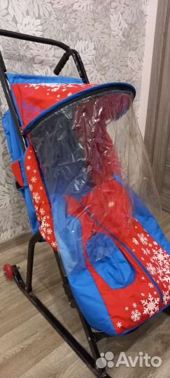 Коляска санки