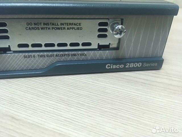 Маршрутизатор cisco 2801-v02