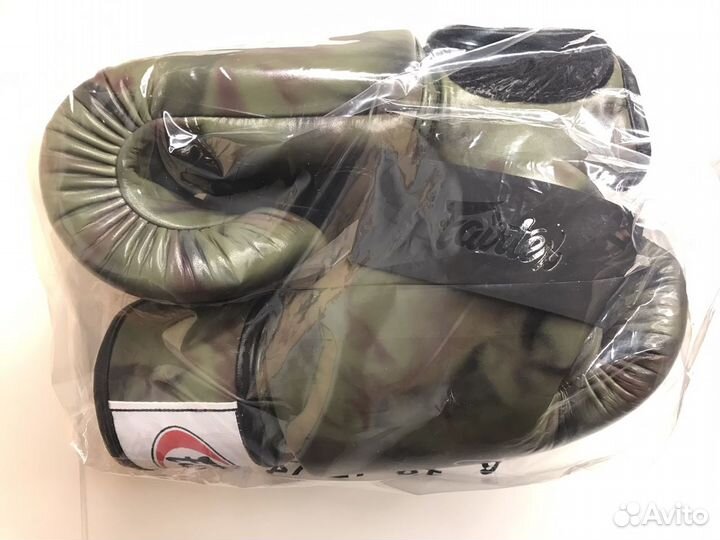 Боксерские перчатки Fairtex BGV1 камуфляж