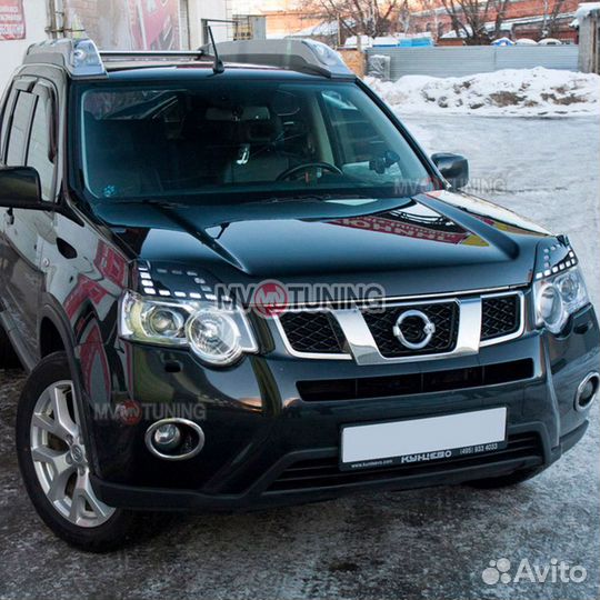 Реснички фигурные на Nissan X-Trail II
