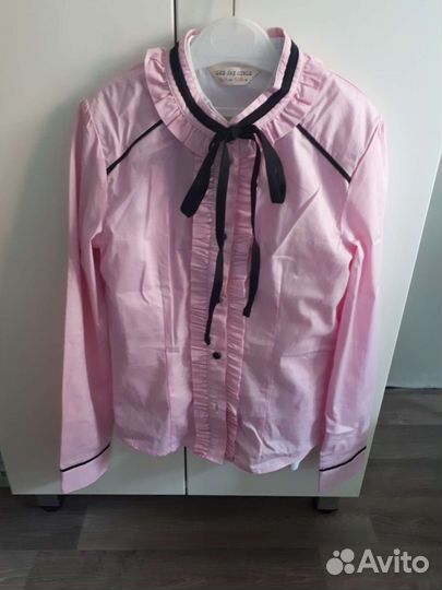 Рубашка школьная новая 8-10 лет. Новая