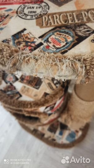 Когтеточка домик для кошки бу