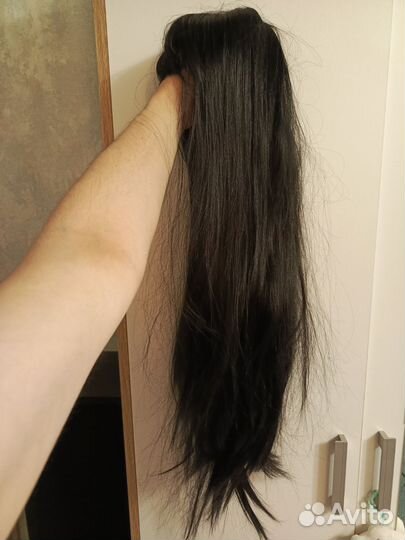 Парик женский чёрный