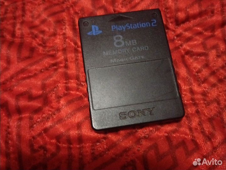 Карта памяти 8 мб для Sony PS2