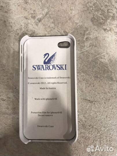 Чехол Swarovski для 4/4s iPhone