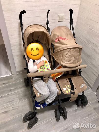Прогулочная коляска для погодок