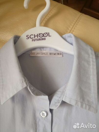 Блузки школьные на девочку рост 146-152 см