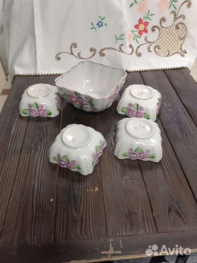 Сервиз,вазы,штоф графин СССР